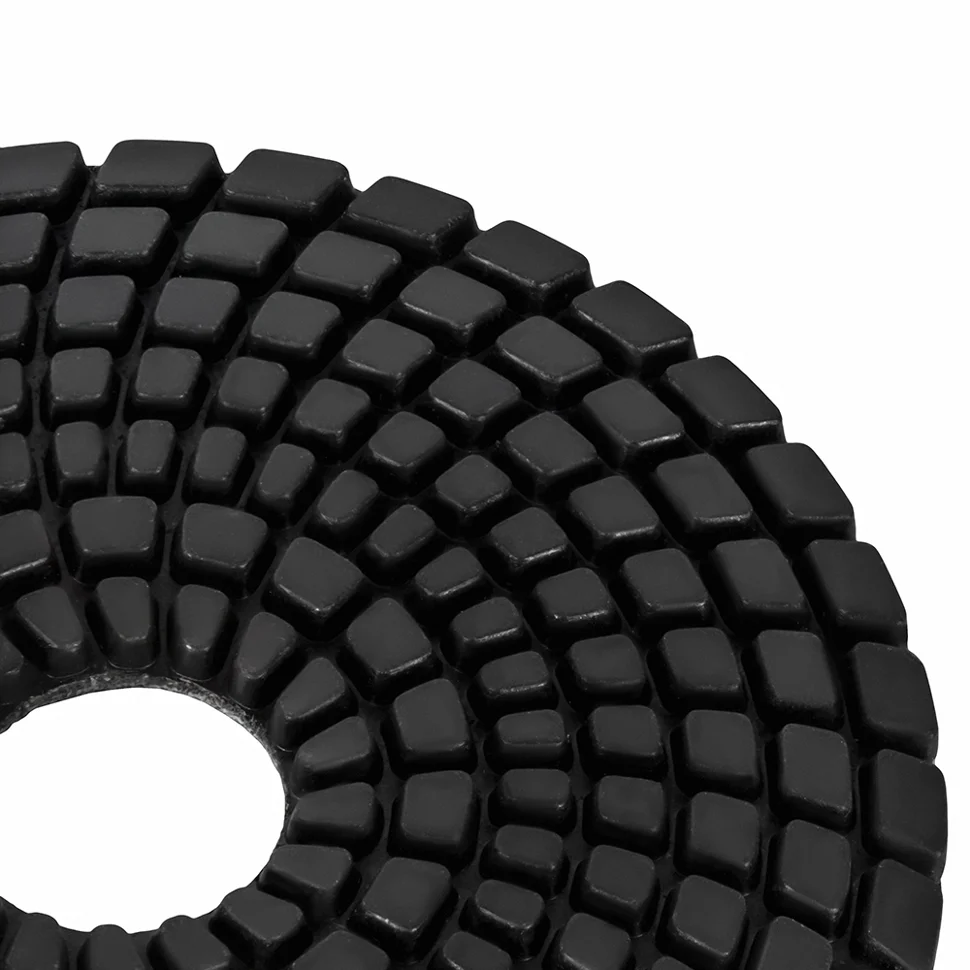 Круг алмазный гибкий шлифовальный ПРАКТИКА 100 мм для мокрого шлифования, P 300 Круг алмазный гибкий шлифовальный ПРАКТИКА 100 мм для мокрого шлифования, P 300