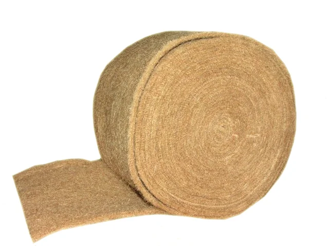 Утеплитель (ДЖУТ) межвенцовый не прошитый толщина 8-10мм ширина рулона 170мм рулон 20 пог.м, плотность 500-600 г/м2 Утеплитель (ДЖУТ) межвенцовый не прошитый толщина 8-10мм ширина рулона 170мм рулон 20 пог.м, плотность 500-600 г/м2