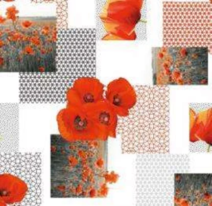 Клеенка ПВХ Флер на тканевой основе 1,4х20м 81242