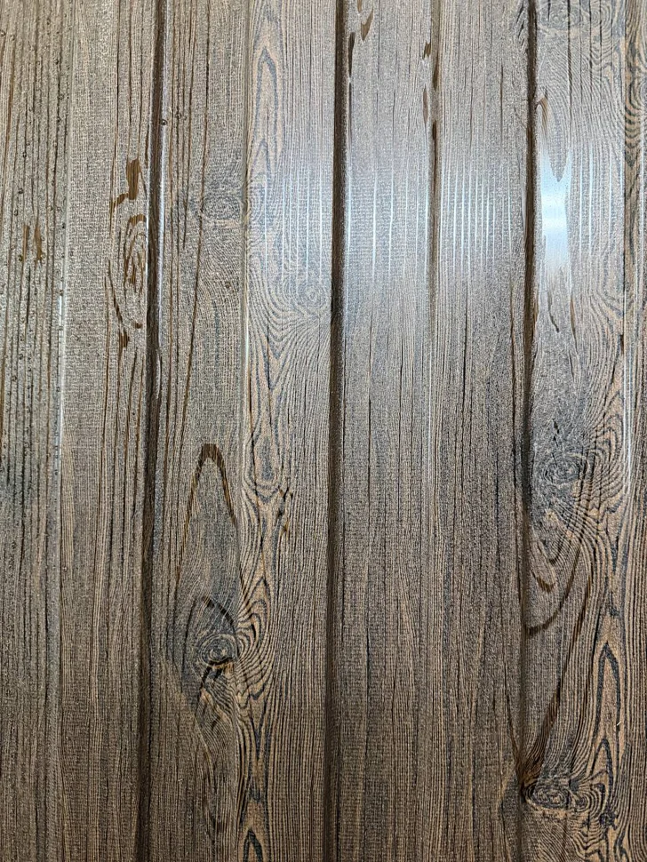 Профнастил С-8, 0.3 мм 3D Wenge CHI, 1.2 * 2 м.п.