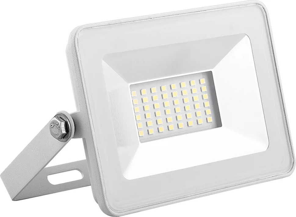 Прожектор светодиодный 20Вт 6400К 230V IP65 1800Лм 105х85х29мм белый Китай SAFFIT, SFL90-20