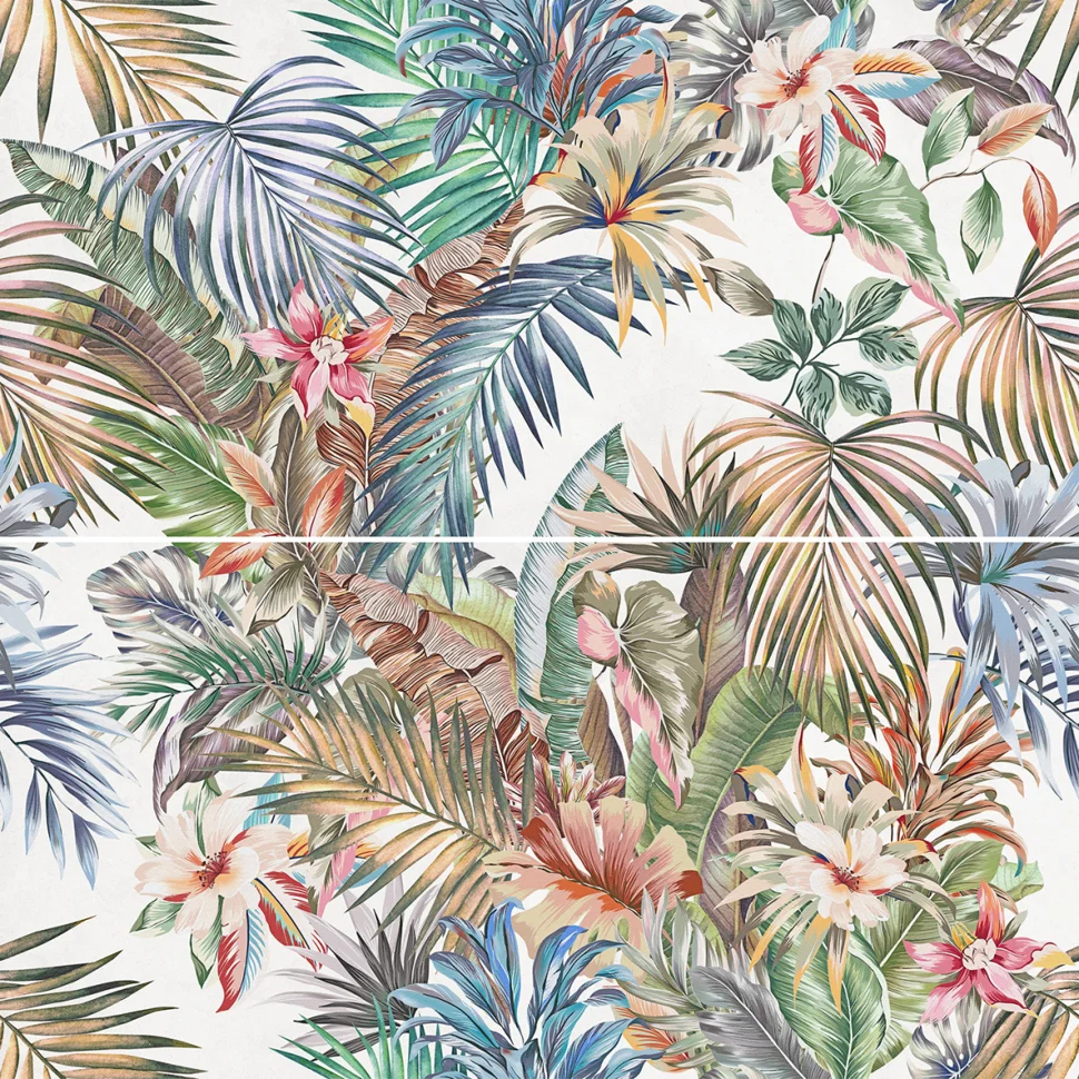 Плитка LAPARET Hawai панно матовый обрезной 80x80 арт.OS&#92;A389&#92;2x&#92;48018R