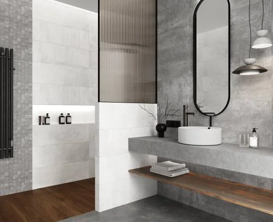 Плитка LAPARET Betone grey мозаика 30х30 матовая арт.LPD2MSA003BR