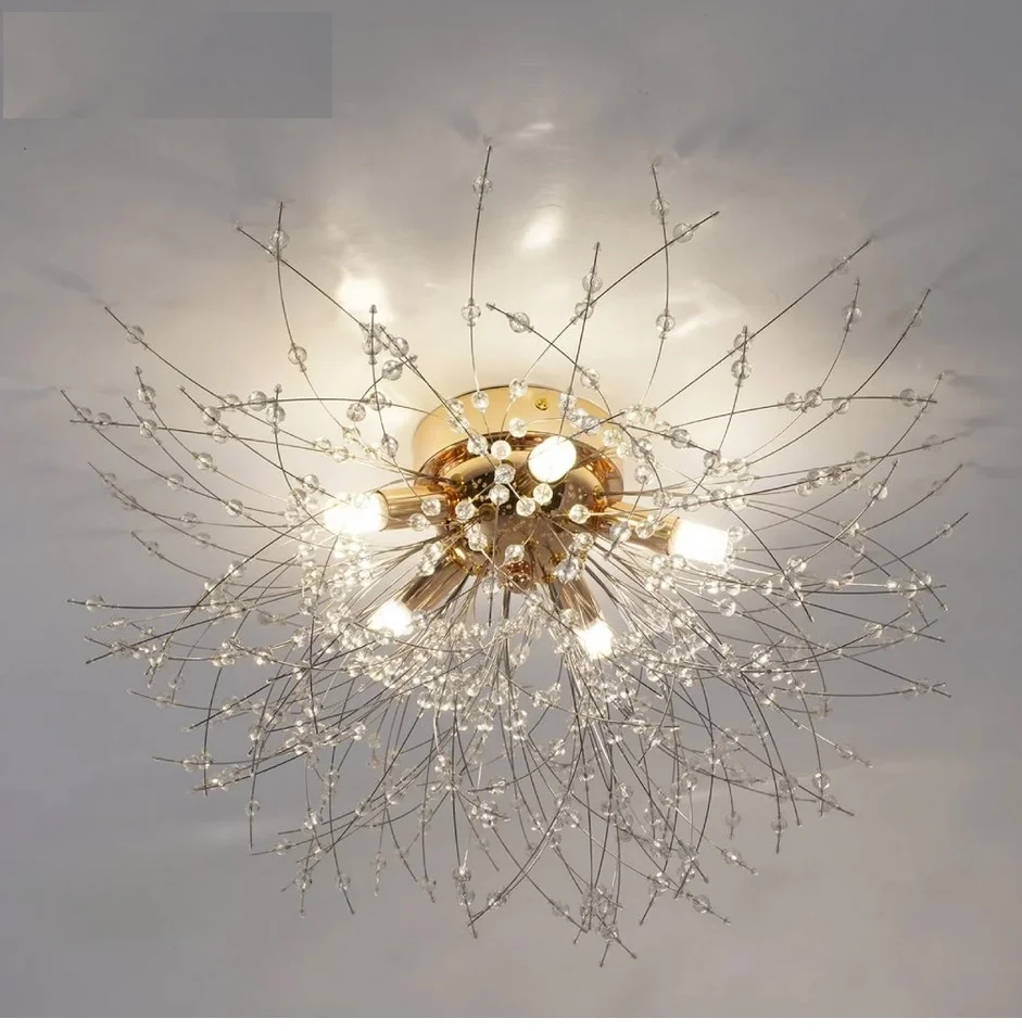 Люстра NOVELLA C 5XG9 R-500X280-GOLD/CRYSTAL-220-IP20