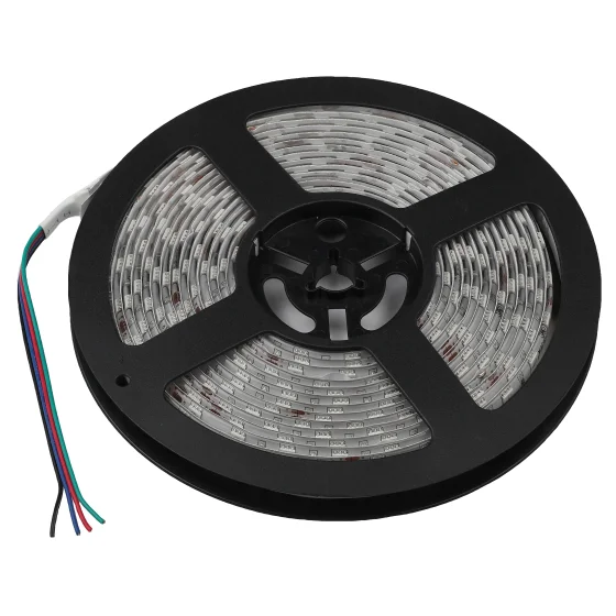 Лента светодиодная ЭРА LS5050-14,4-60-24-65-RGB-5m многоцветная