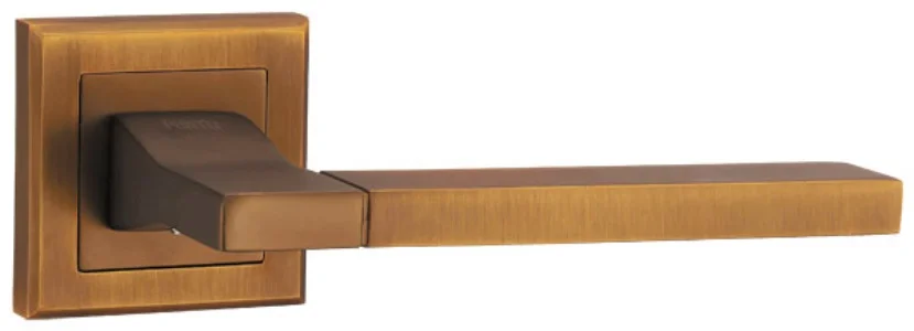 Ручка дверная PUNTO квадратная TECH QL CF-17 кофе