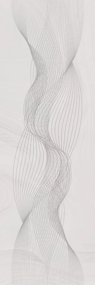 Декор KERAMA MARAZZI Веро серый светлый глянцевый обрезной 40x120x1 арт.OS\A362\14069R