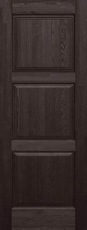 Дверь ОКА "Турин" глухая венге 90 (браш массив сосны) Дверь ОКА "Турин" глухая венге 90 (браш массив сосны)