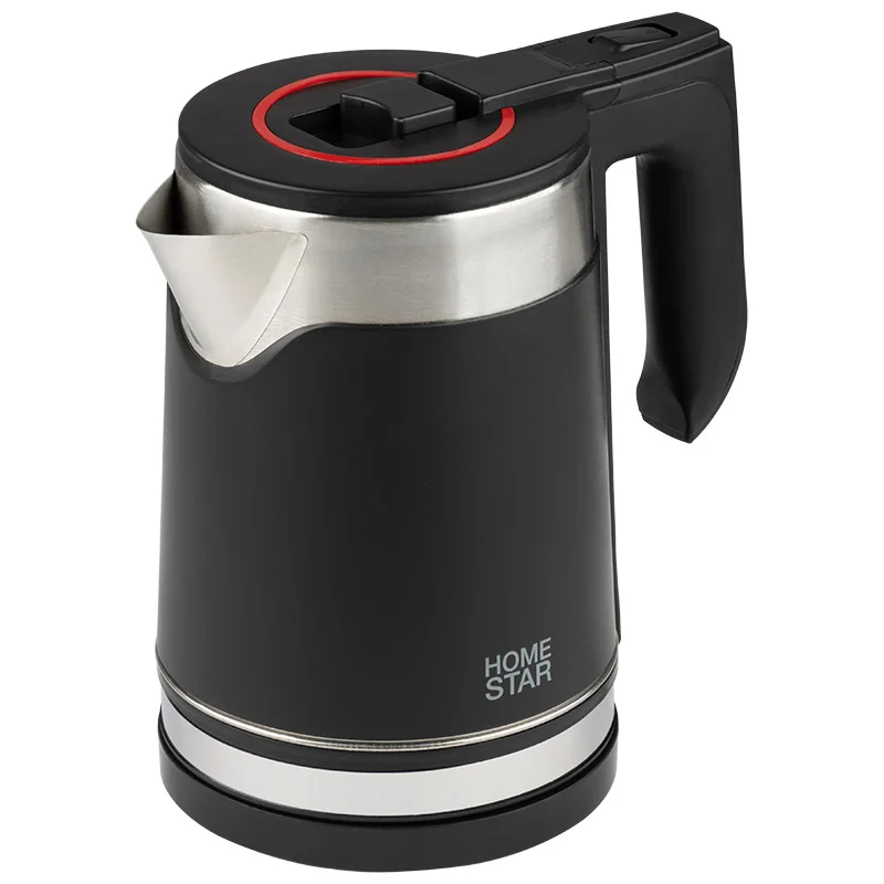 Чайник Homestar HS-1038 (1,8 л) черный, двойной корпус