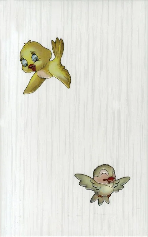 Плитка PiezaRosa FIORI 9/2 "Птички" декор 25x40 арт.347009/2