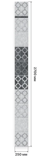 Панель ПВХ 0,25*2,7м фотопечать Аврора добор 9 мм Novita Exclusive Панель ПВХ 0,25*2,7м фотопечать Аврора добор 9 мм Novita Exclusive