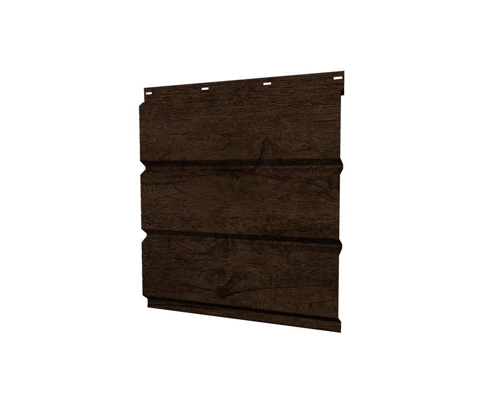 Софит металлический перфорированный Print Antique Wood (Античный Дуб), 0.45мм Grandline, 0.357*3м