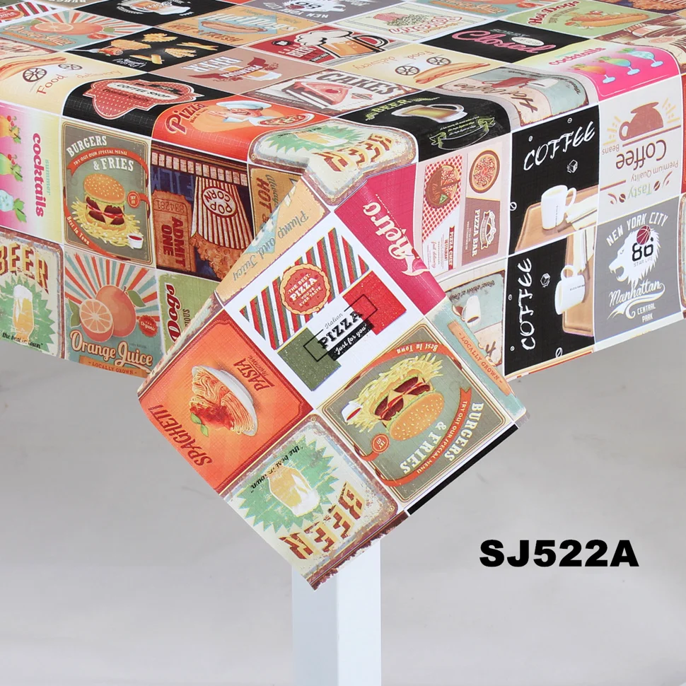 Клеенка ПВХ Жаклин 682, на нетканой основе 1,4х20м. Dekorelle