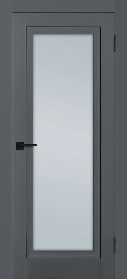Дверь PROFILO PORTE PST-35 стекло сатинат, темно-серый матовый 90