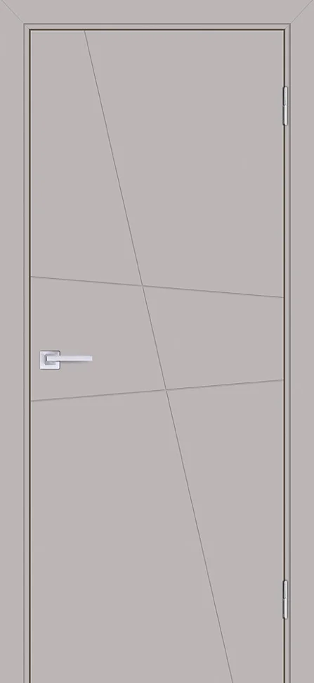 Дверь ТЕКОНА SMALTA-LINE 02 глухая эмаль агат 80