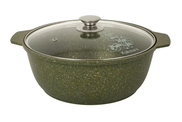 Жаровня-кастрюля Kukmara ж41tsml литая стекл. кр. 4.0л (Trendy style malachite) Жаровня-кастрюля Kukmara ж41tsml литая стекл. кр. 4.0л (Trendy style malachite)