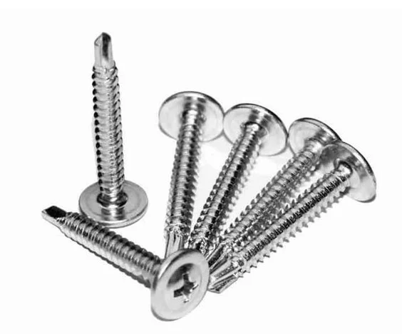 Саморез с прессшайбой острие 4,2х19 цинк (уп 18шт) SteelRex