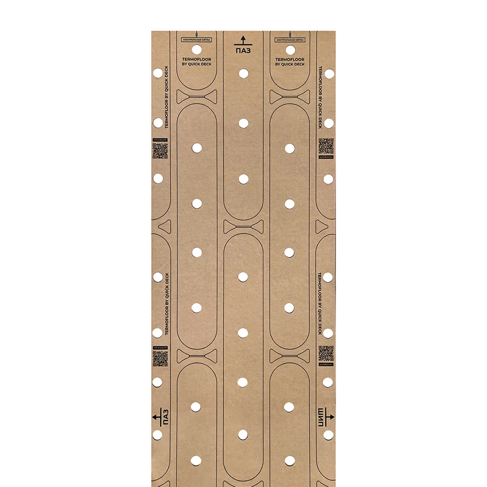Шаблон для монтажа плит QuickDeck Termo Floor 1830x600мм Шаблон для монтажа плит QuickDeck Termo Floor 1830x600мм