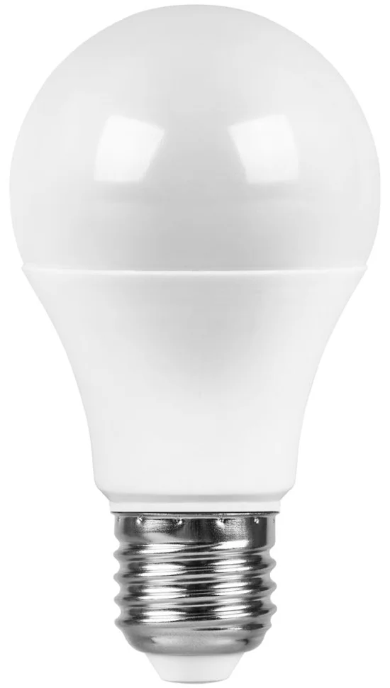 Лампа светодиодная 12W E27 230V 6400K 1100Лм (дневной) Шар SAFFIT, SBA6012