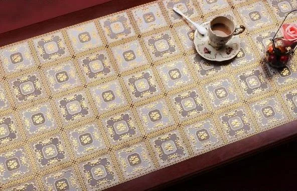 Салфетка метражная 50см*20м золото, мод. FL-2978 BE/G
