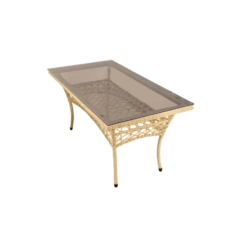 Стол прямоугольный Адлер 1,6 м, бежевый