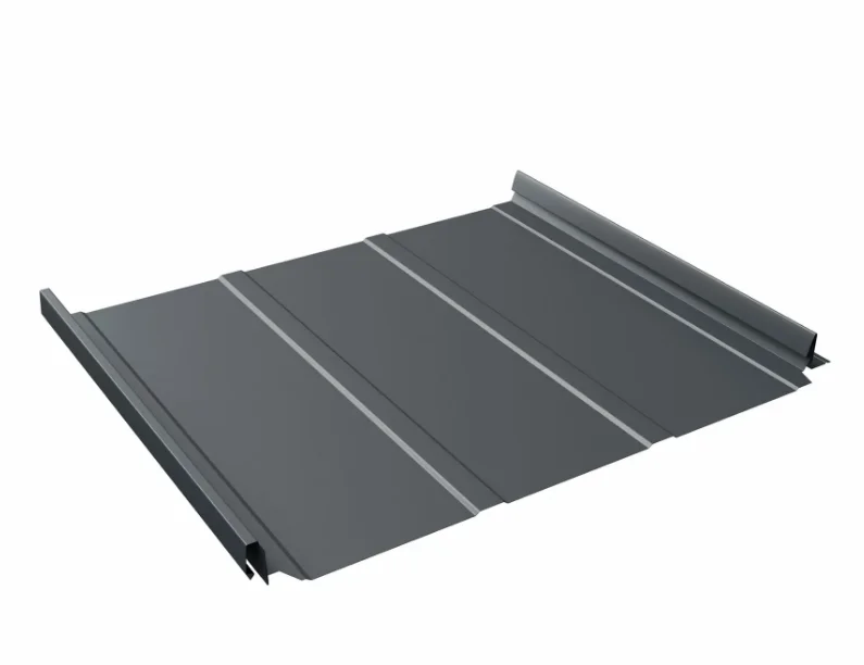 Кликфальц Grand Line 0,5мм PurPro RAL 7024 (мокрый асфальт)-R, 0.542*0.9 м.п. (в пленке)