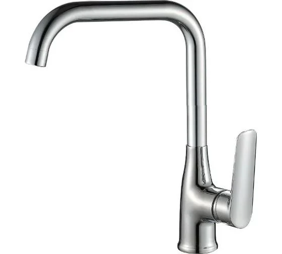 Смеситель ESKO Lagos LG06 для кухни с Г-изливом, хром