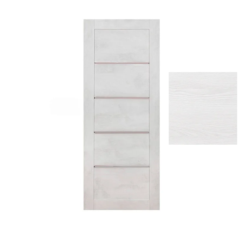 Дверь ТЕРРИ №101 Санторини, частичное стекло 90, еврошпон Дверь ТЕРРИ №101 Санторини, частичное стекло 90, еврошпон