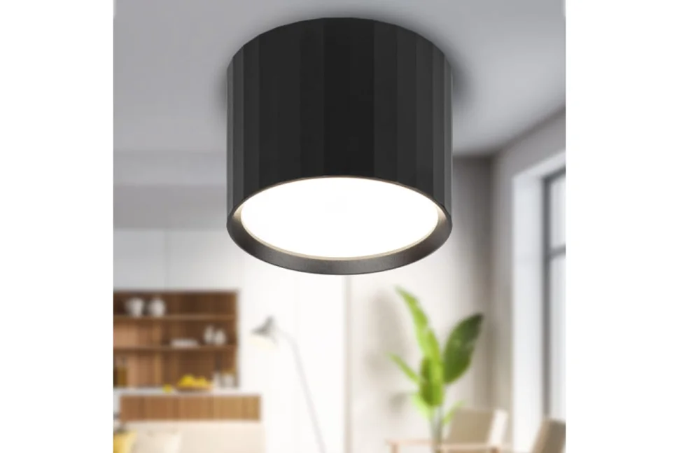 Светильник СПОТЫ ЭРА OL 39 BK под GX53 IP20, черный