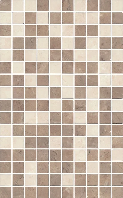 Плитка KERAMA MARAZZI Мармион бежевый декор мозаичный 25х40 арт.MM6267C