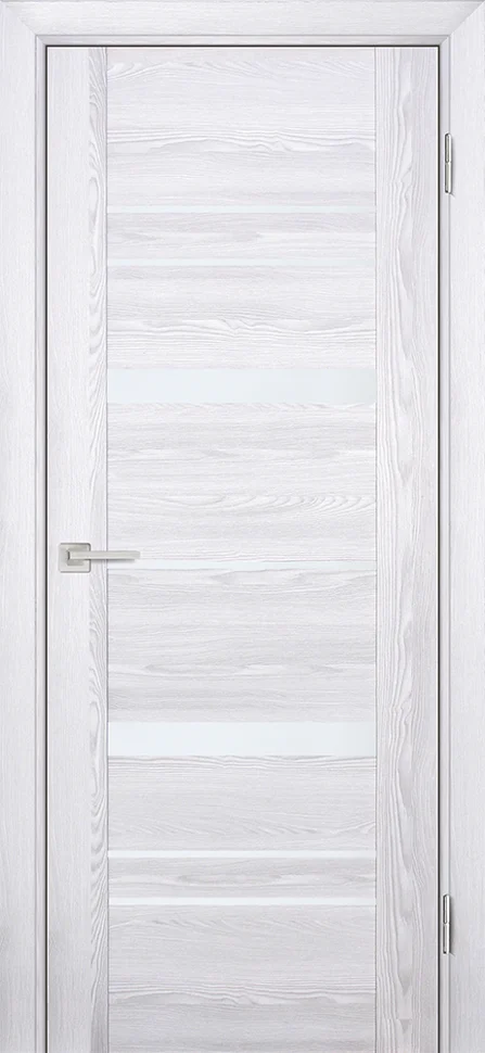 Дверь PROFILO PORTE PSK-2 стекло белый LACOBEL, ривьера айс 90