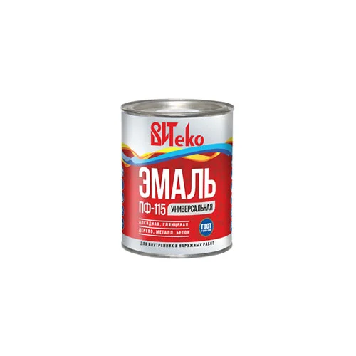 Эмаль ПФ-115 синяя 0,8 кг ВИТЕКО