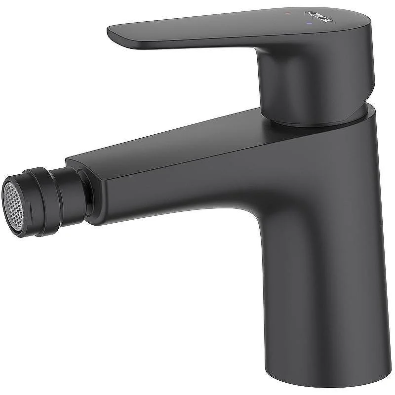 Смеситель AQUATEK БЕТТА для биде, цвет матовый черный