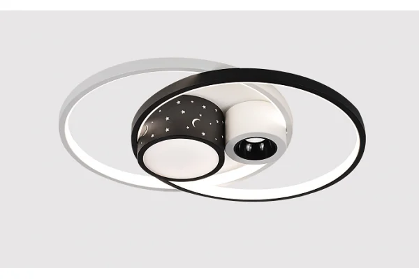 Люстра Ornato 2845-500 WH+BK, LED 105W IR