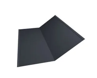 Ендова нижняя Viking RAL 7024 (мокрый асфальт) (298*298) 0,5мм, длина 2 метра