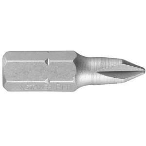 Биты отверточные , хвостовик C 1/4", PH №2, 25мм, 2 шт, STAYER "PROFI"