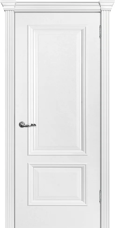 Дверь ТЕКОНА SMALTA-SHARM 02 глухая эмаль белый 80
