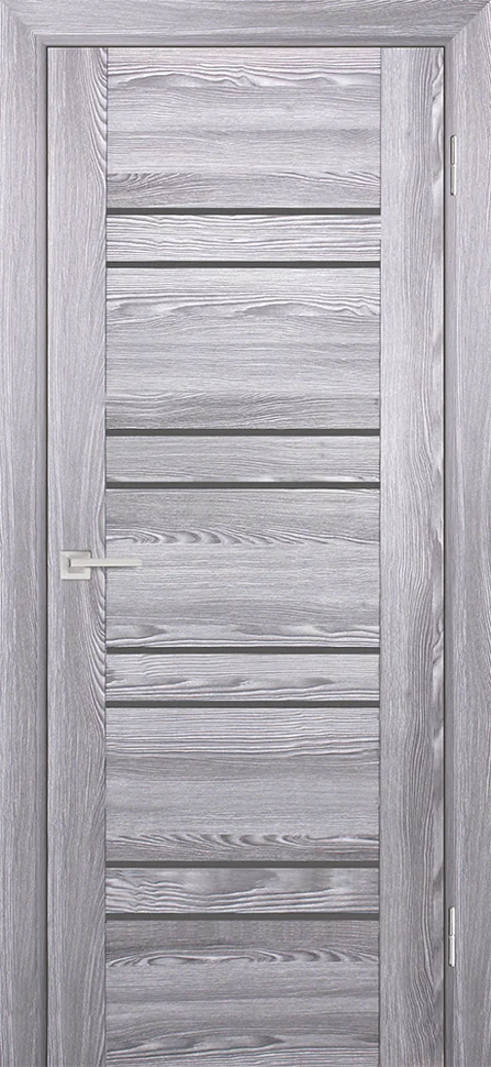 Дверь PROFILO PORTE PSK-1 стекло серый LACOBEL, ривьера грей 80