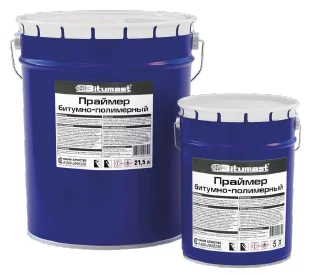 Праймер BITUMAST битумно-полимерный 5л./4,2кг РАСХОД 0,2л/м2