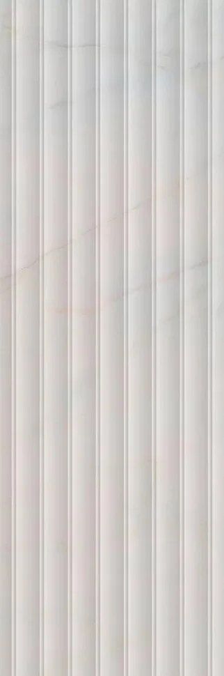 Плитка KERAMA MARAZZI Греппи белый структура глянцевый обрезной 40x120 арт.14034R