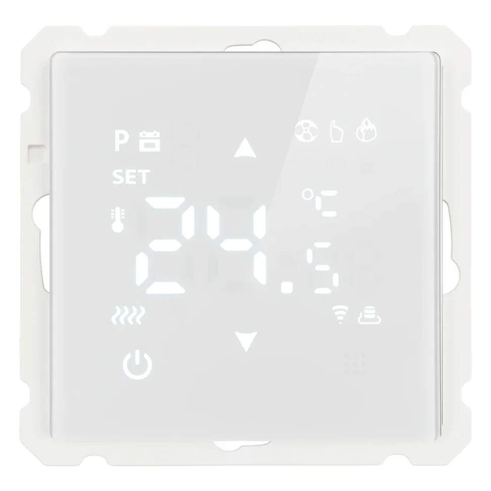 Терморегулятор Wi-Fi сенсорный СП STEKKER Катрин (механизм) 250В, 3500Вт белый (GLS00-7119-01) Терморегулятор Wi-Fi сенсорный СП STEKKER Катрин (механизм) 250В, 3500Вт белый (GLS00-7119-01)