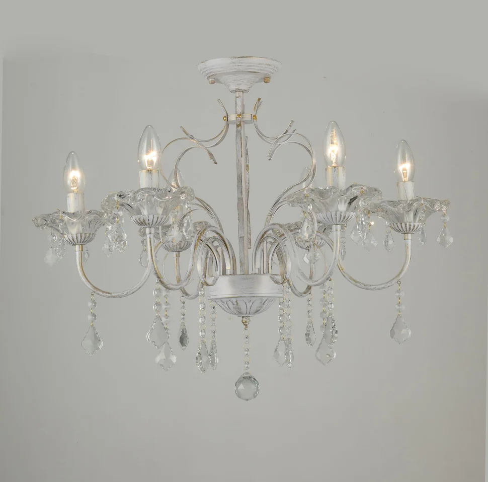 Люстра Camiseta 4690-6 WH+GD