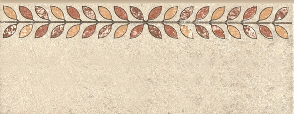Подступенок KERAMA MARAZZI Аллея декоративный 9,6х30 арт.ST13&#92;SG9065