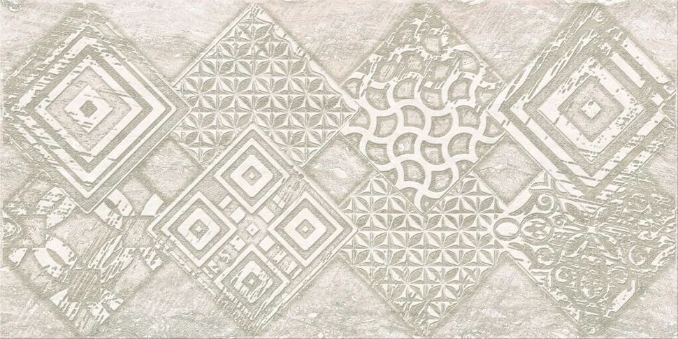 Плитка Azori Ascoli Grey Geometria декор 31,5х63