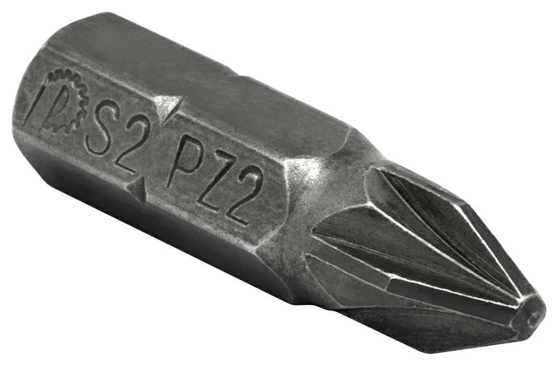 Бита отверточная PZ-2 х 25мм (3шт), блистер, ПРАКТИКА "Мастер"