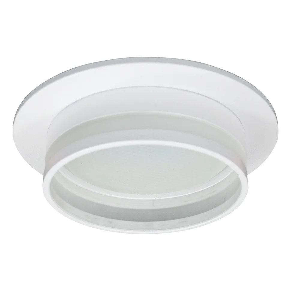 Светильник точечный Feron DL502 LUNA 15W 230V GX53, белый круг без лампы