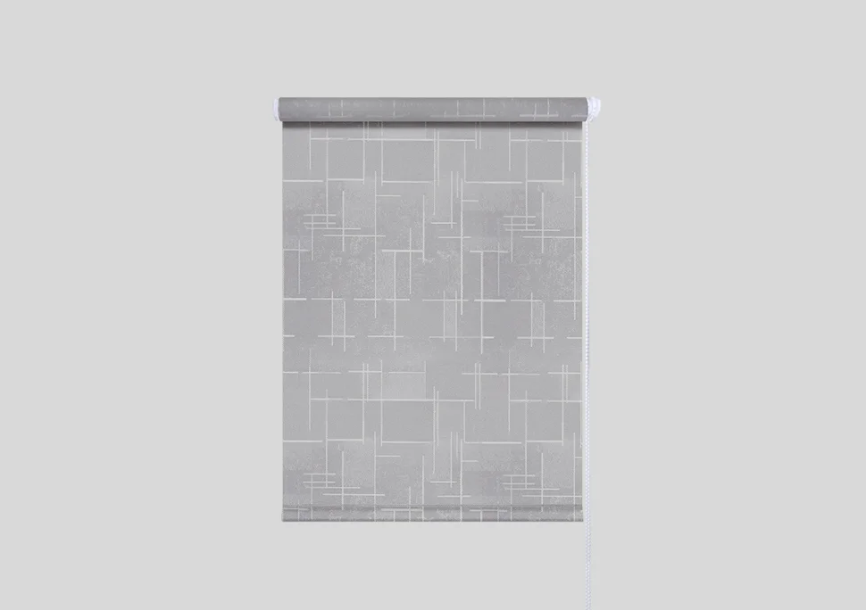 Штора рулонная "Акцент" сталь 47*175 см