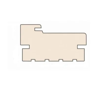 Стойка дверной коробки телескопическая ДВЕРИ РЕГИОНОВ светло серый матовый 60*32*2070мм, ПЭТ