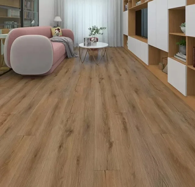Плитка каменно-полимерная SPC FLOORWOOD Unit 43 класс Дуб Кедди 1200*180*4 мм, арт.5210 (с фаской)