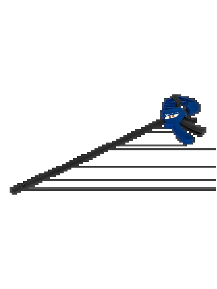 Струбцина пистолетная 605 мм КОБАЛЬТ, быстрозажимная, усиленная, СИЛА ЗАЖИМА 150 КГC